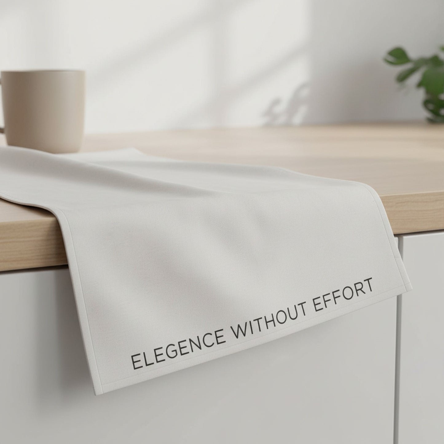 Elegance Without Effort - Stylish Tea Towel Gift