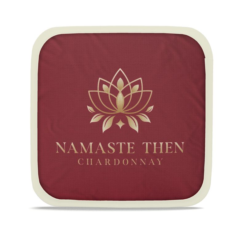 Chardonnay & Namaste Pot Grabs - Set of Two for Stylish Cooking