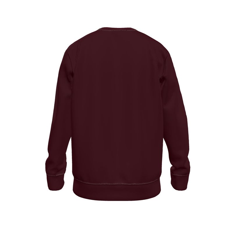 Namaste Then Chardonnay Burgundy Sweatshirt | Comfy Luxe Style