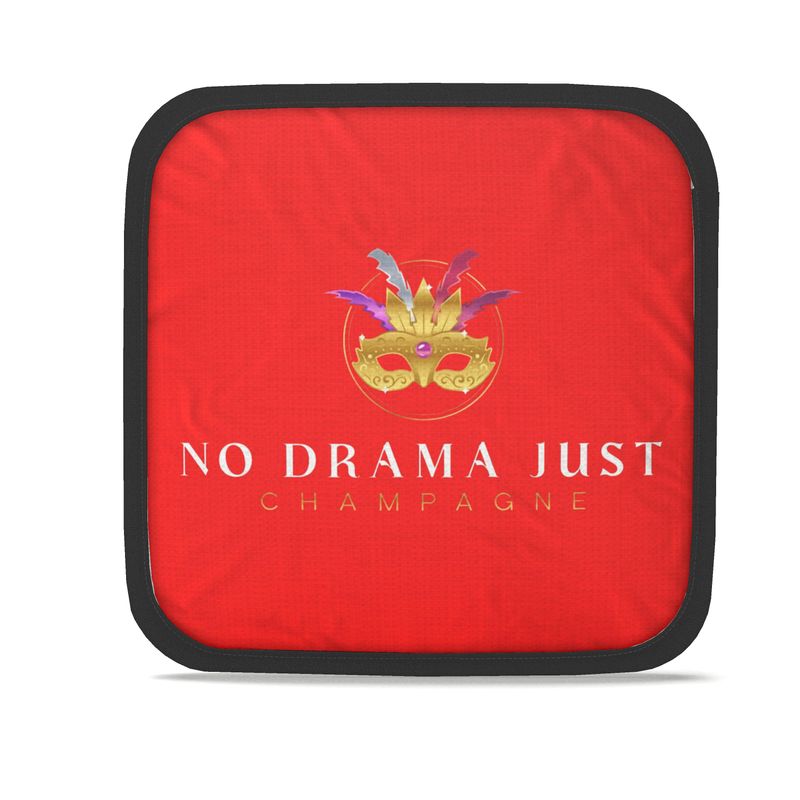 Set of Two No Drama Just Champagne Pot Grabs | Perfect Kitchen Accessory