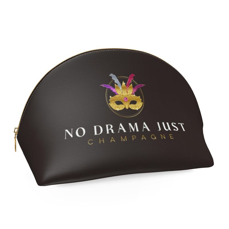 Chic No Drama Just Champagne Makeup Bag - Perfect Gift