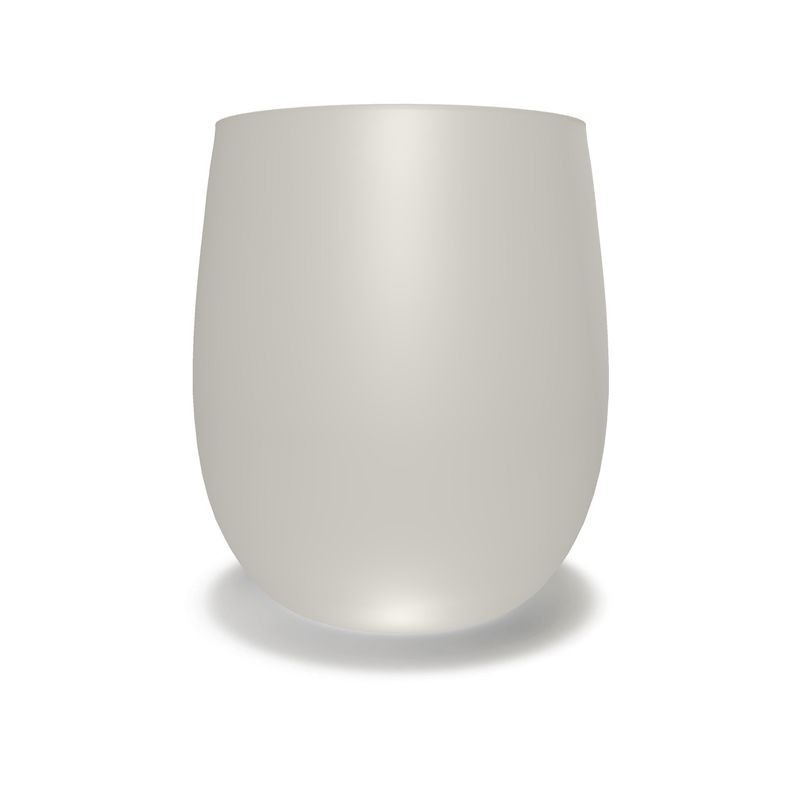 C'EST LA VIE Cream Crystal Water Glass - Stylish and Sophisticated Drinkware