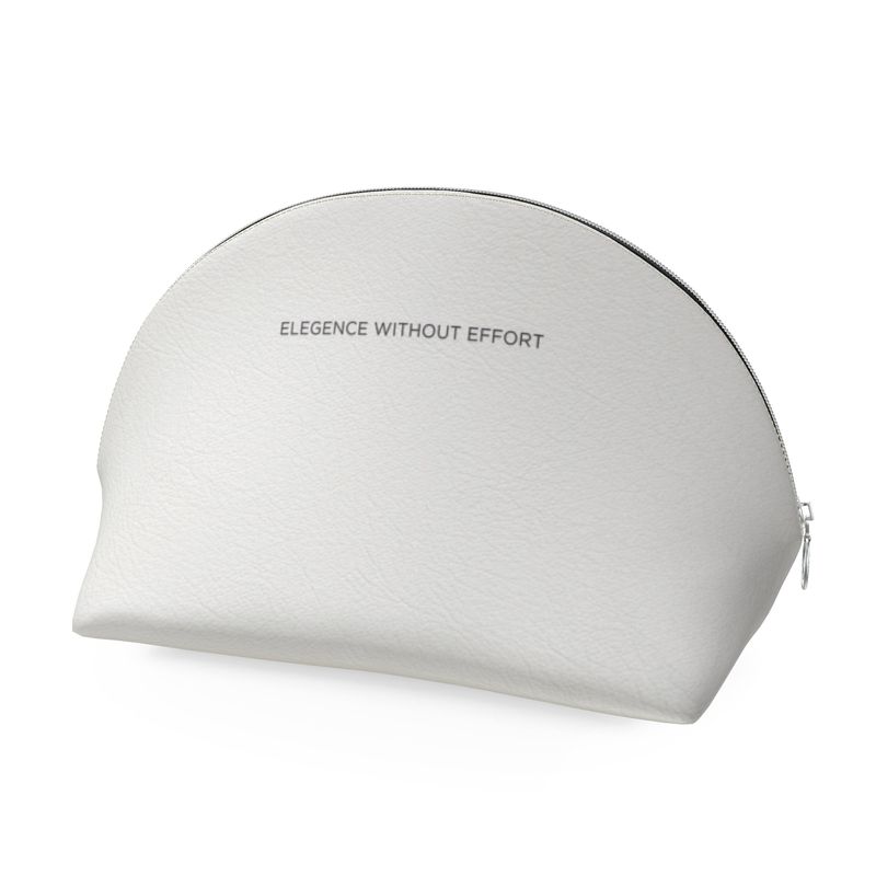 Elegance Without Effort Makeup Bag - Chic Cosmetic Pouch