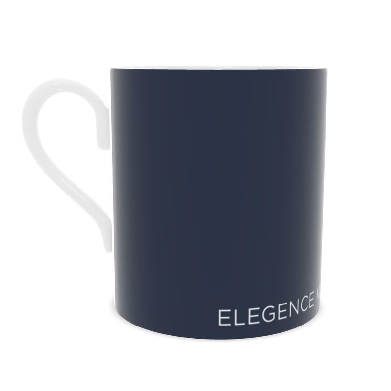 Elegance Without Effort: Stylish Bone China Mug