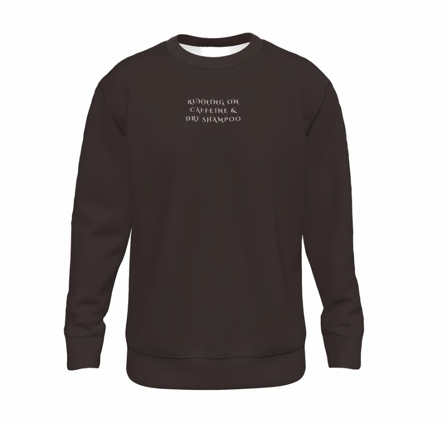 Caffeine & Dry Shampoo Sweatshirt | Cosy Gift for Busy Moms