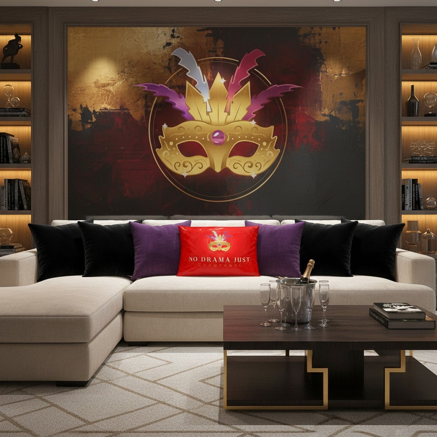 NO DRAMA JUST CHAMPAGNE