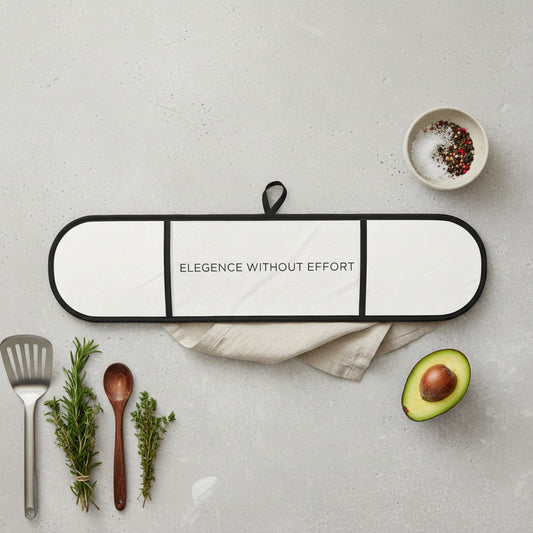 Elegance Without Effort Soft Pink Oven Gloves for Stylish Cooking