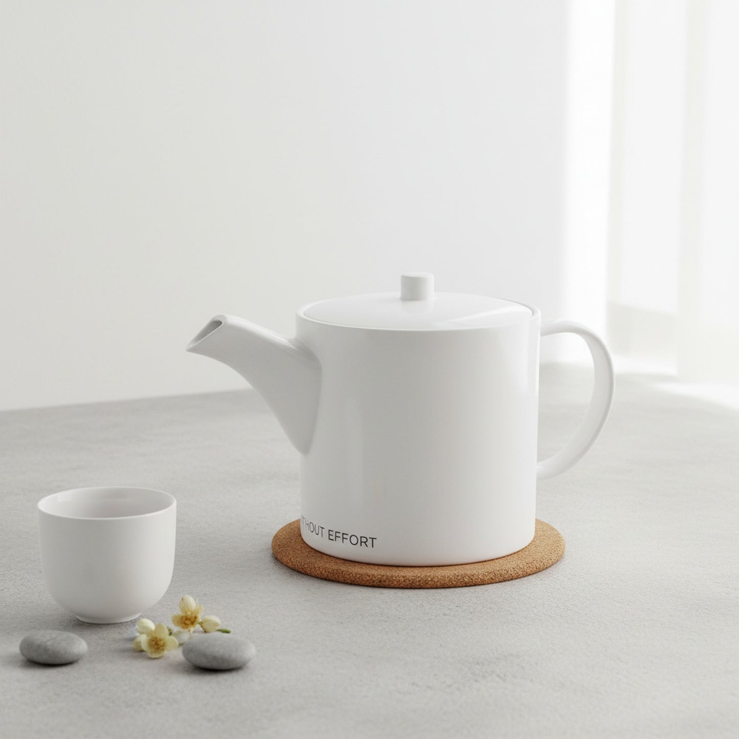 Bone China Tea Pot - Effortless Elegance for Tea Lovers