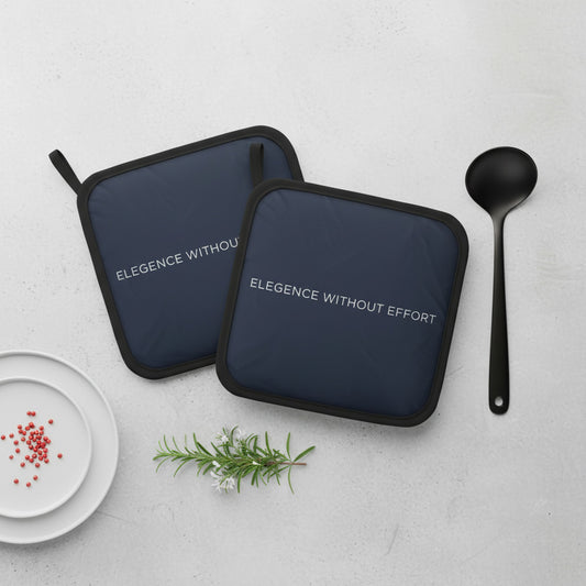 Chic and Practical: Elegance Without Effort Pot Grab Set of 2