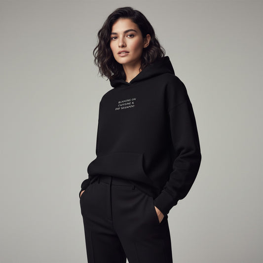 Running On Caffeine & Dry Shampoo Sweatshirt - Cosy & Chic