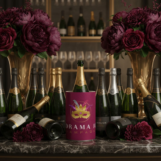 Chic No Drama Just Champagne Wine Cooler - Perfect for Celebrations