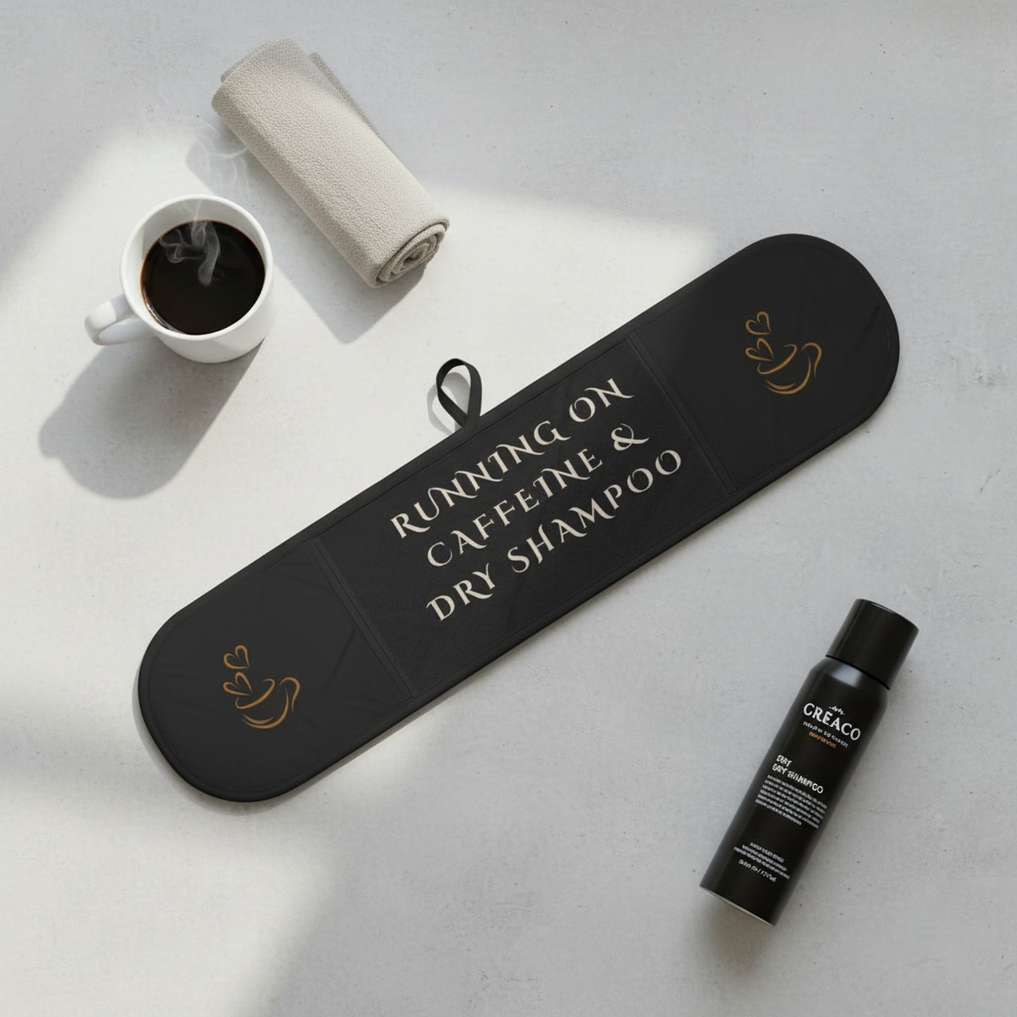 Caffeine & Dry Shampoo Oven Gloves for Coffee Lovers