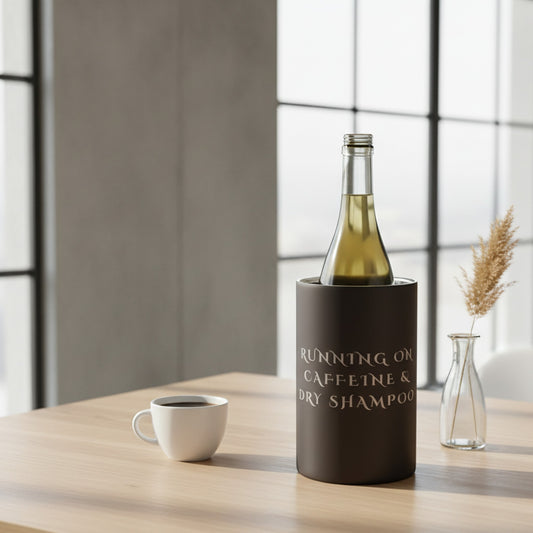 Caffeine & Dry Shampoo Wine Cooler – Perfect Gift for Busy Moms