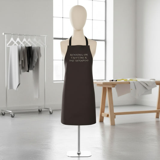 Coffee Lover's Dry Shampoo Apron - Unique Kitchen Accessory