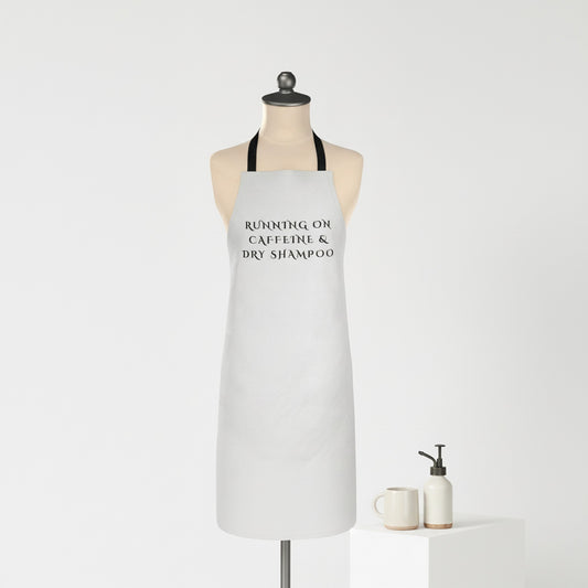 Coffee & Dry Shampoo Apron - Unique Gift for Busy Moms and Chefs