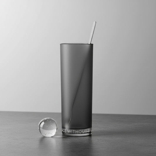 Elegence Without Effort: Black High Ball Glass