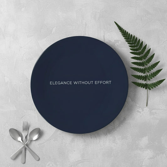 Elegance Without Effort: Set of 2 Bone China Plates