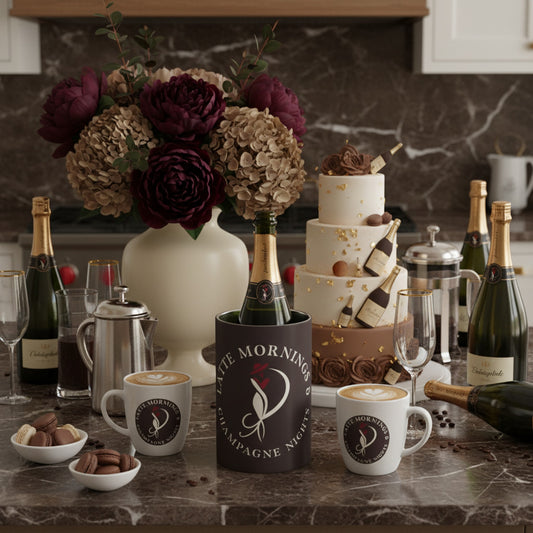 Chic Wine Cooler: Perfect for Latte Mornings and Champagne Nights