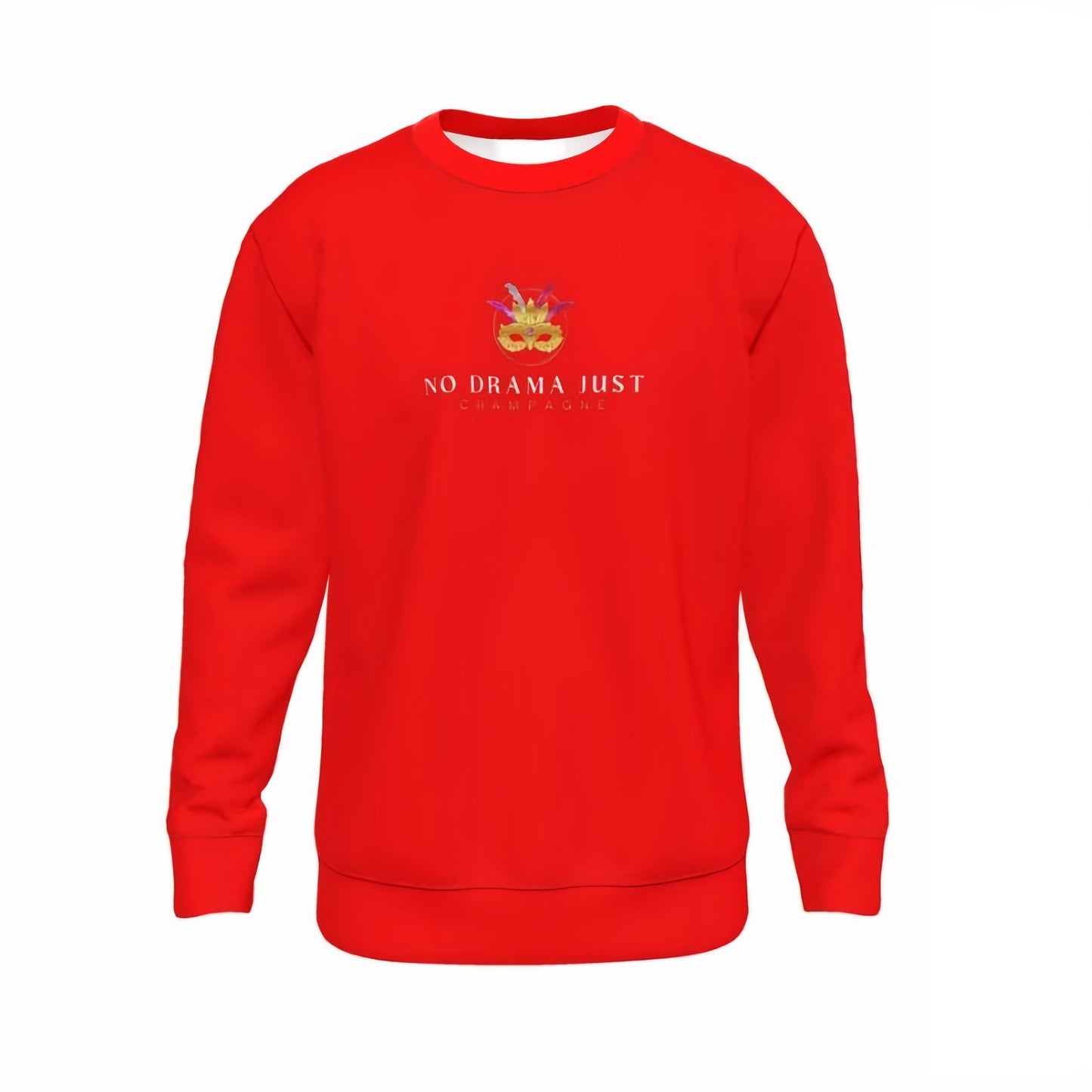 Cozy No Drama Just Champagne Sweatshirt - Casual Style for Every Occasion