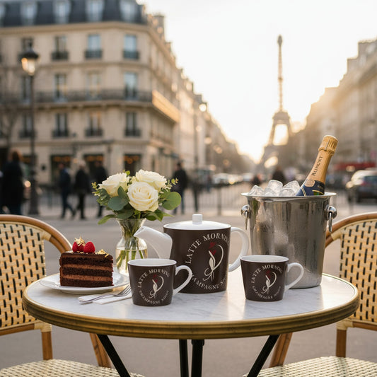 Elegant Bone China Tea Pot for Latte Mornings & Champagne Nights