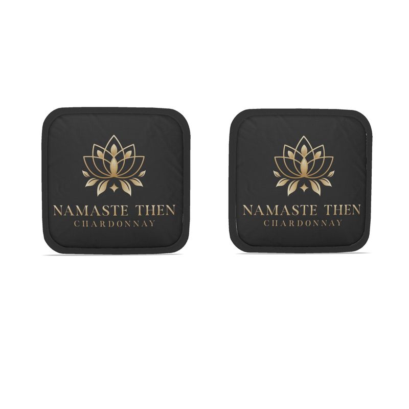 Namaste Then Chardonnay Pot Grabs | Unique Kitchen Accessories