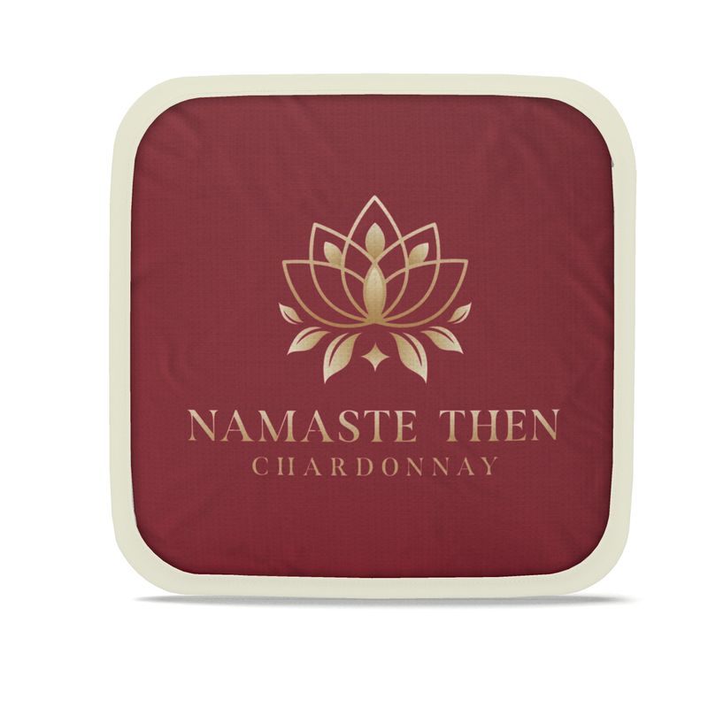 Chardonnay & Namaste Pot Grabs - Set of Two for Stylish Cooking
