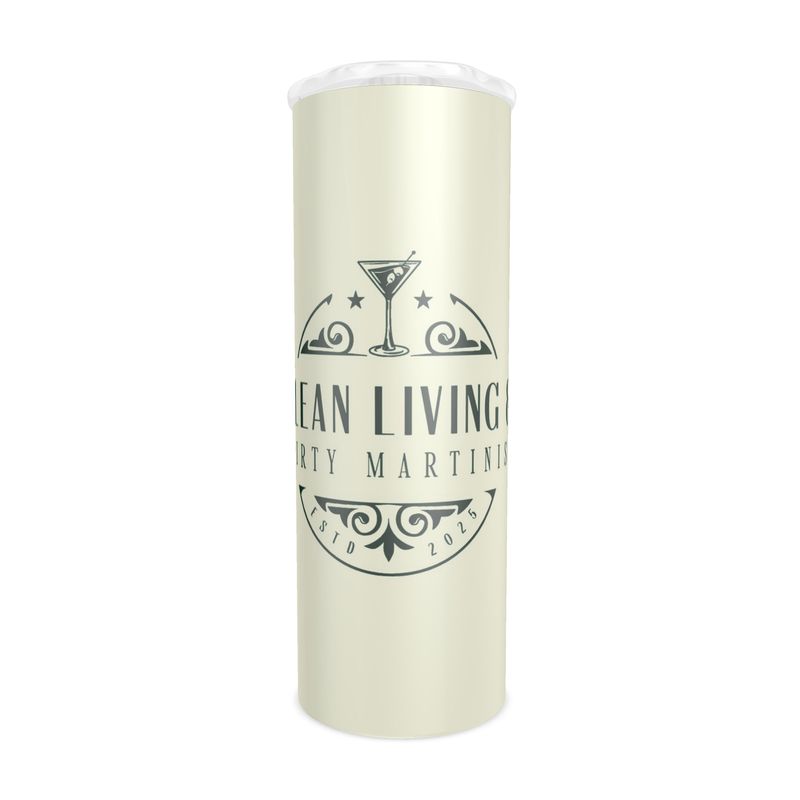 Clean Living & Dirty Martinis | Stylish Water Bottle for Every Occasion