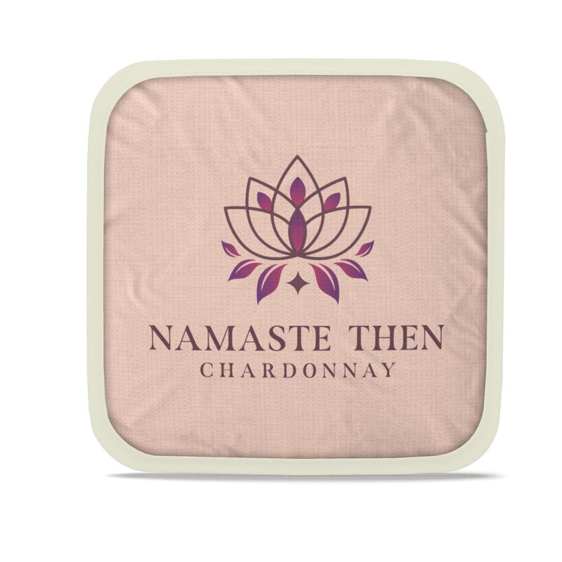 Namaste Then Chardonnay Pink Pot Grabs - Set of 2