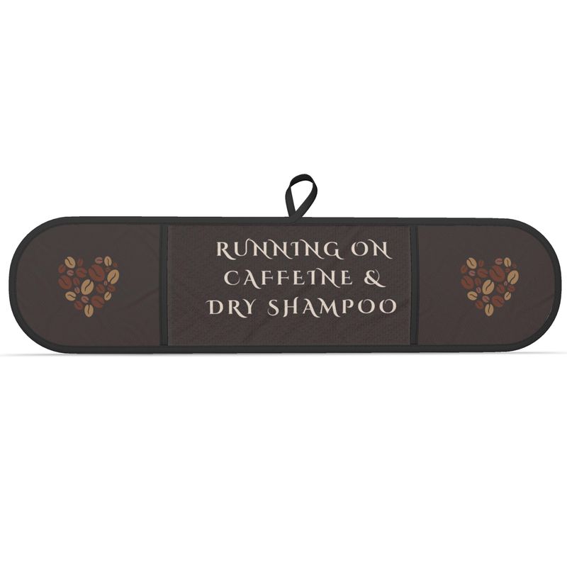 Caffeine & Dry Shampoo Oven Gloves - Unique Kitchen Accessories