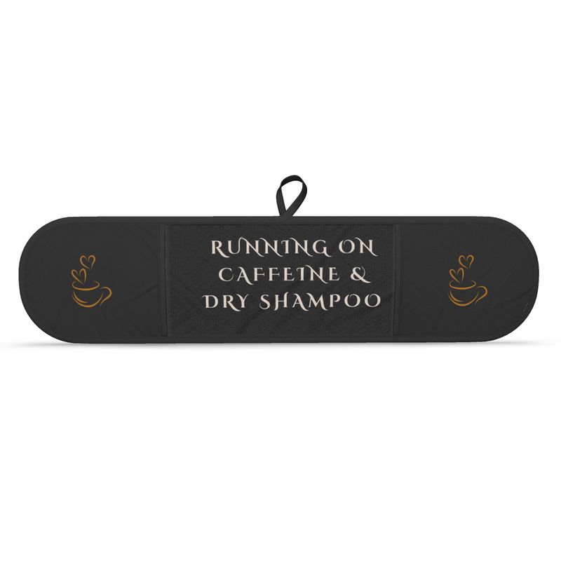 Caffeine & Dry Shampoo Oven Gloves for Coffee Lovers