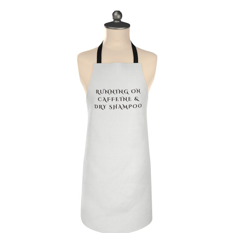 Coffee & Dry Shampoo Apron - Unique Gift for Busy Moms and Chefs