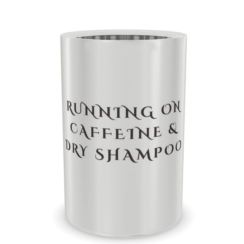 Caffeine & Dry Shampoo Wine Cooler - Quirky Gift for Coffee Lovers