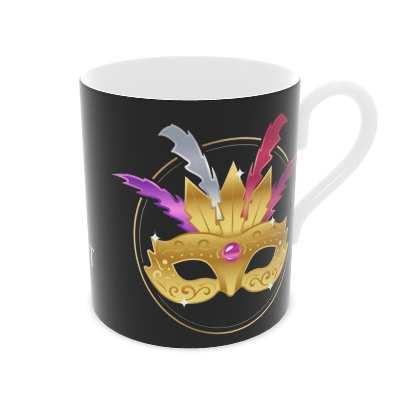 No Drama Just Champagne Bone China Mug - Perfect Gift for Champagne Lovers