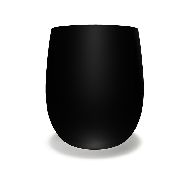 No Drama Just Champagne Crystal Water Glass - Elegant Drinkware