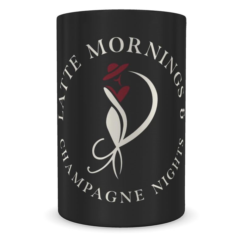 Chic Wine Cooler: Latte Mornings, Champagne Nights Design