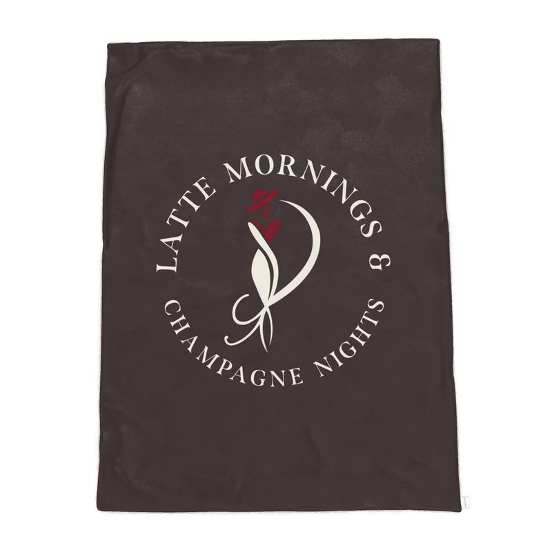 Champagne Nights Velvet Sherpa Throw | Latte Mornings Luxe Blanket
