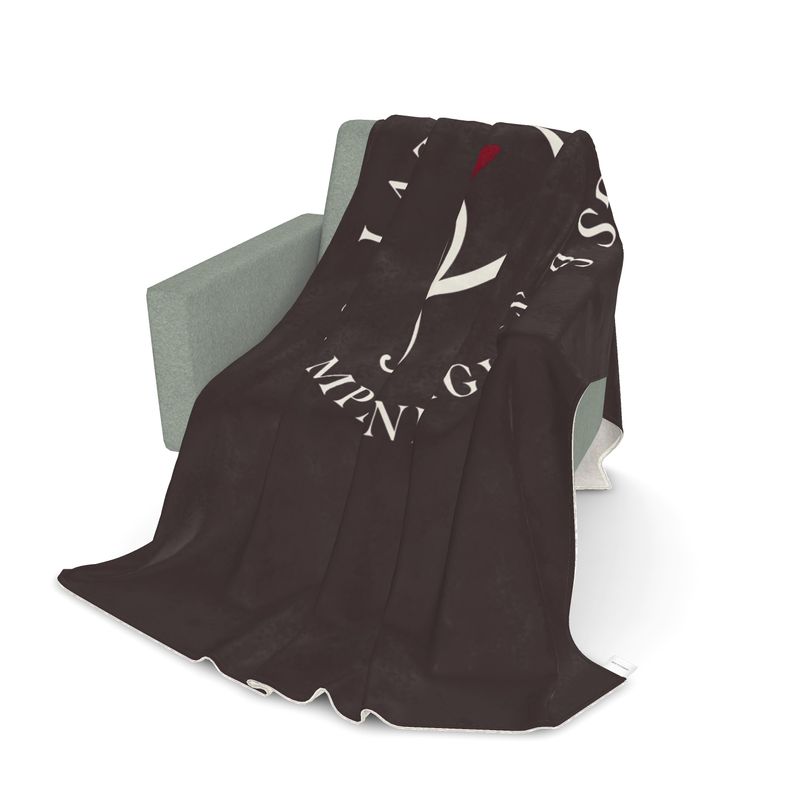 Champagne Nights Velvet Sherpa Throw | Latte Mornings Luxe Blanket