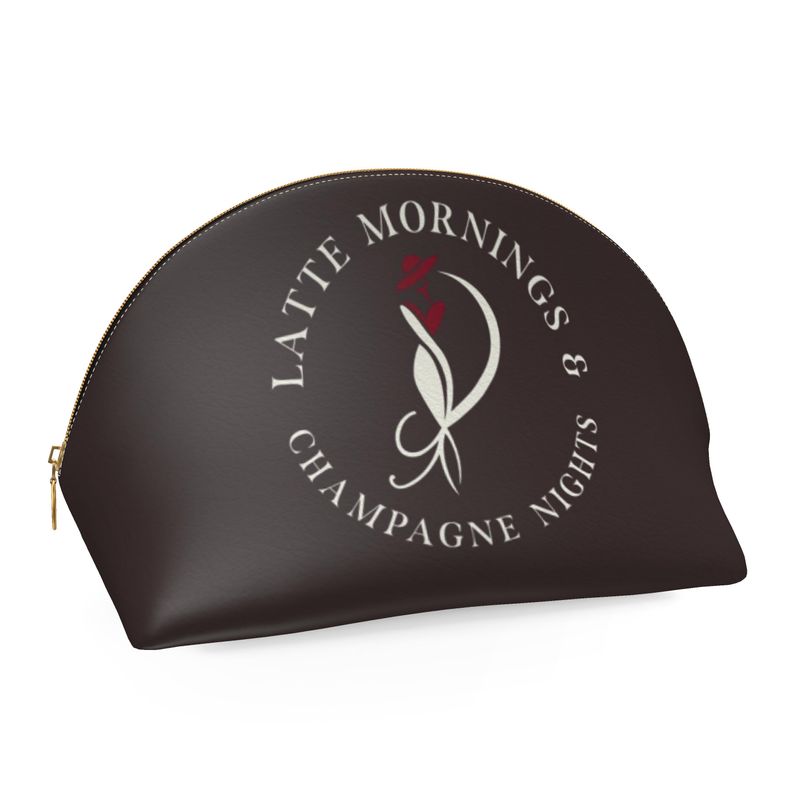 Latte Mornings & Champagne Nights: Luxury Makeup Bag