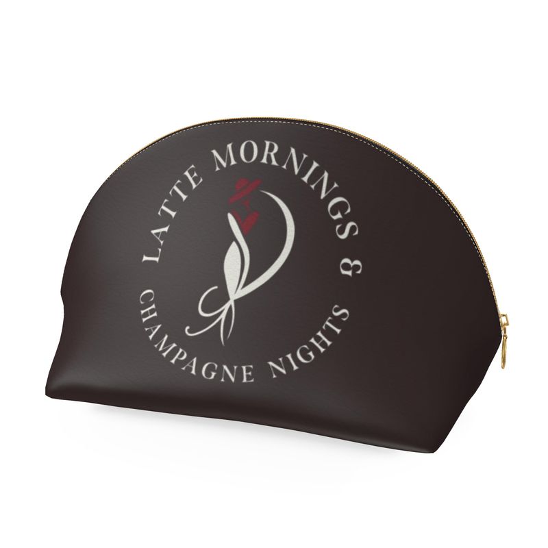 Latte Mornings & Champagne Nights: Luxury Makeup Bag