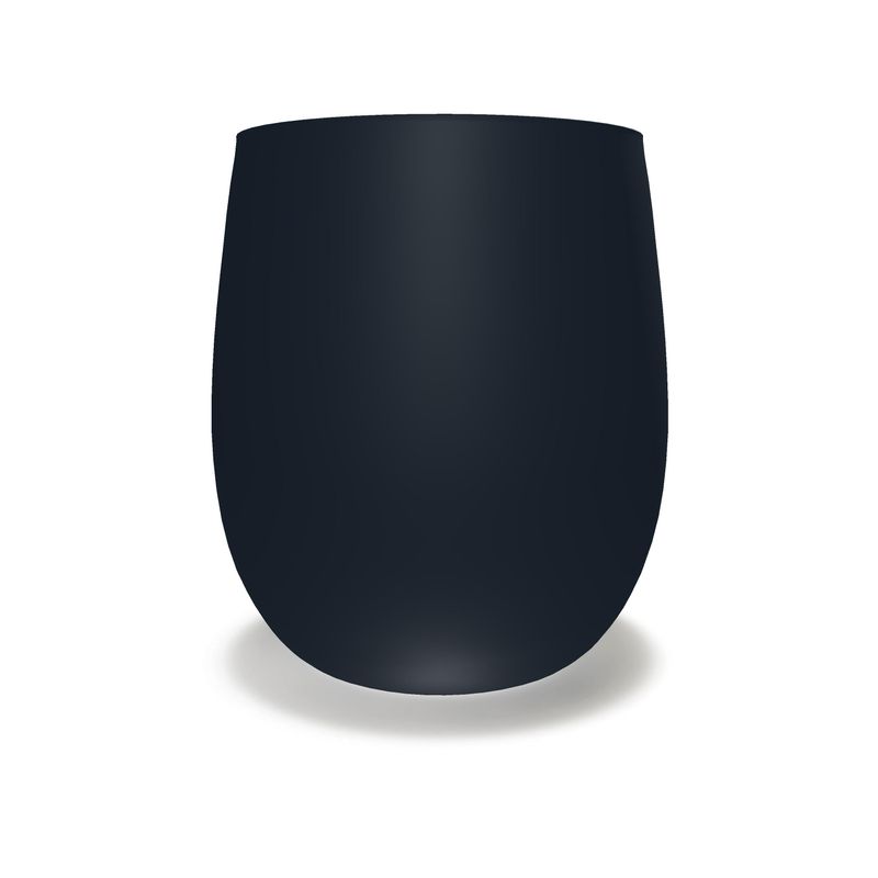 No Drama Just Champagne Crystal Water Glass - Elegant Drinkware