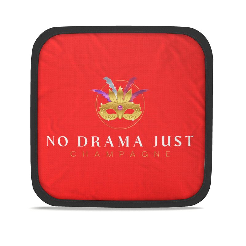 Set of Two No Drama Just Champagne Pot Grabs | Perfect Kitchen Accessory