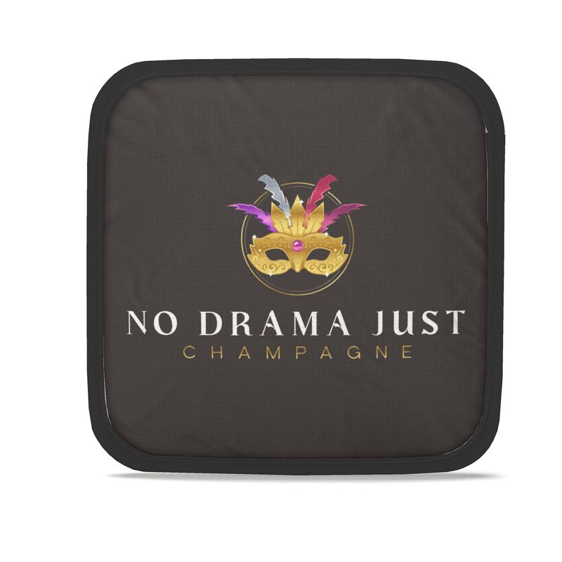 Chic No Drama Just Champagne Pot Grabs - Set of Two for Cooking