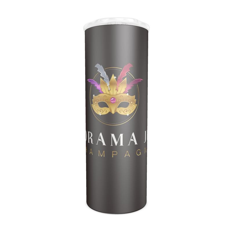 Chic 'No Drama Just Champagne' Water Bottle - Perfect Gift!