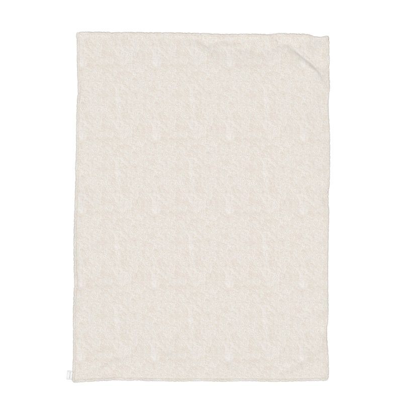 No Drama Just Champagne Velvet Sherpa Throw Blanket