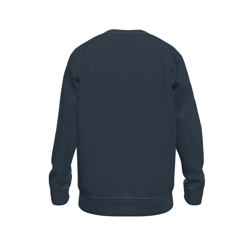 C'EST LA VIE Navy Sweatshirt - Cozy Luxury Wear