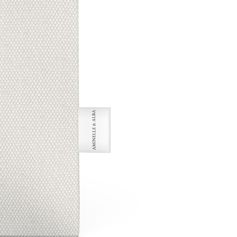 Elegant C'EST LA VIE Cream Tote Bag - Sustainable Fashion Accessory