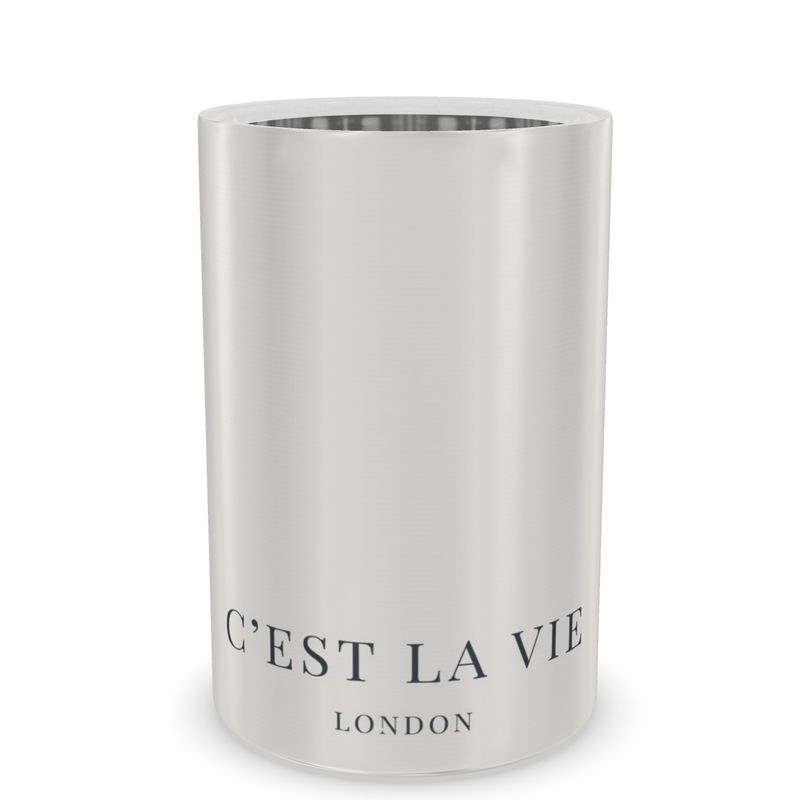 C'EST LA VIE Luxury Wine Cooler - Elegant Wine Chiller for Stylish Entertaining
