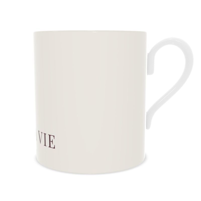 C'EST LA VIE Mug | Premium Fine Bone China Coffee Cup