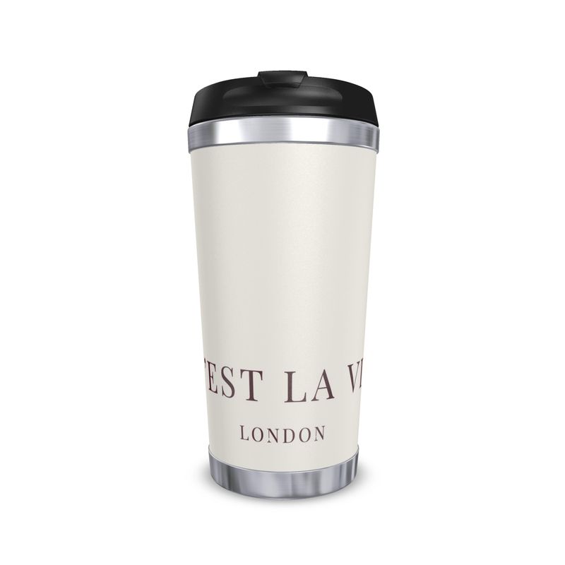 Chic C'EST LA VIE Cream Water Bottle - Perfect for Daily Use