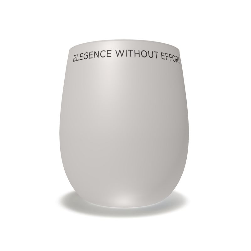 Elegance Without Effort Crystal Water Glass - Chic Drinkware